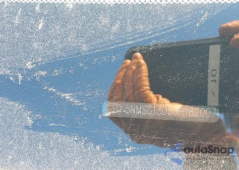 2008 Hyundai Santa Fe Gls z USA, uszkodzony, nr VIN 5NMSG13D58H182007